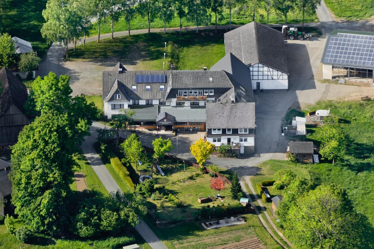 Pension Wittgensteiner Schweiz Bad Berleburg Exterior foto